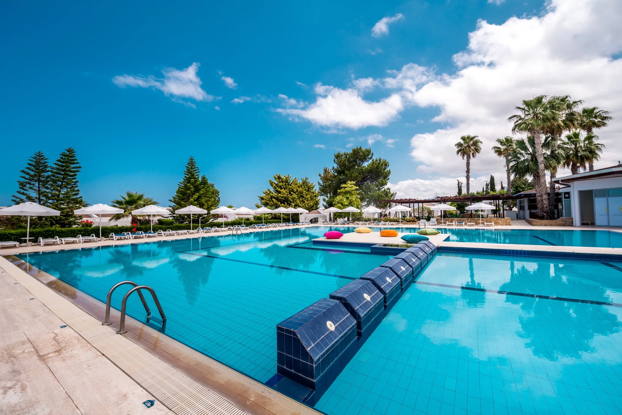 Outdoor swimming pool